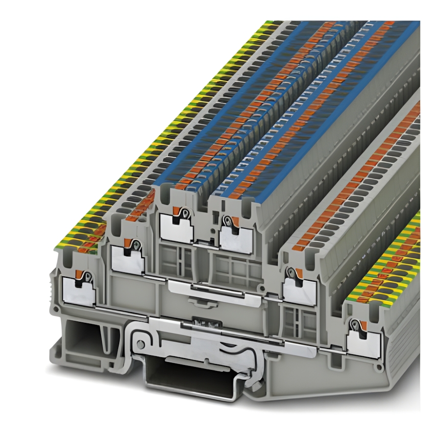 Phoenix Contact Schutzleiter Reihenklemme 3213755 Typ PT 1,5/S-PE/L/N