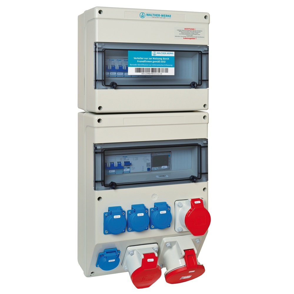 Walther-Werke Kunststoff Steckdosenkombination 689449901