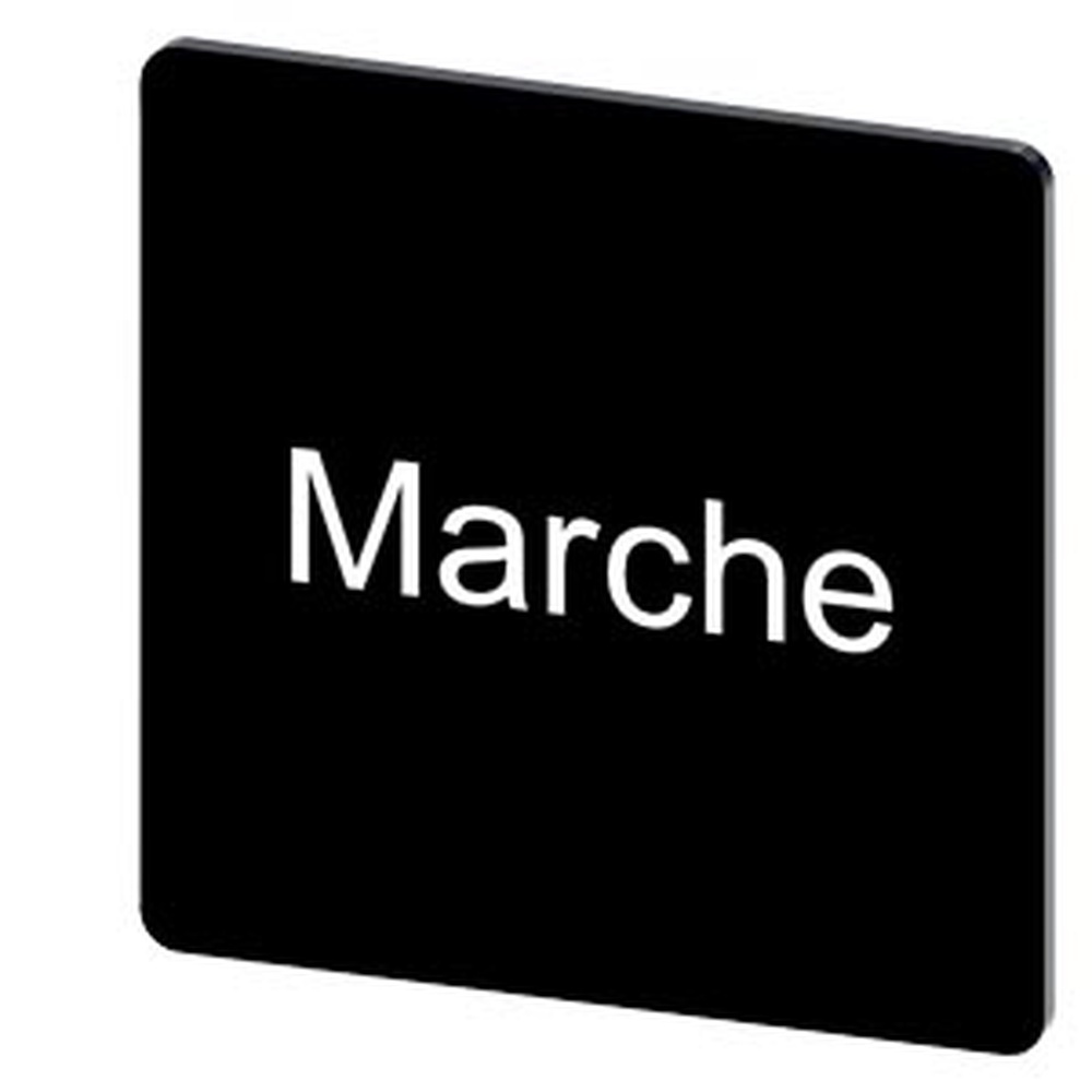 Siemens Bezeichnungsschild 3SU1900-0AE16-0GA0