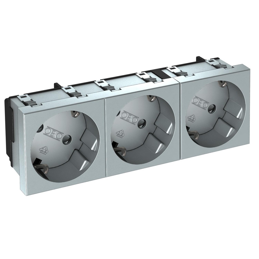 OBO Bettermann Steckdose 6120133 Typ STD-D3S AL3