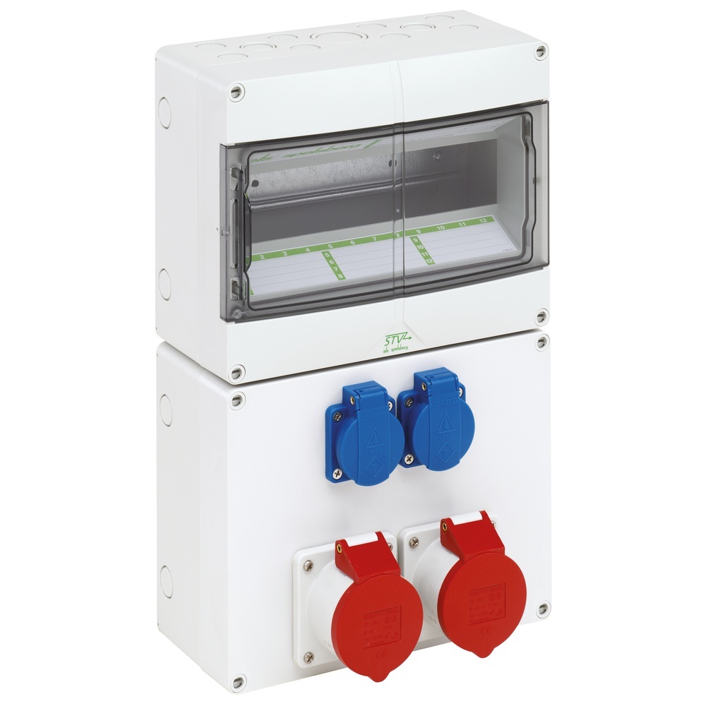 Spelsberg Steckdosen Kombination 73122201 Typ STV 1222-S16
