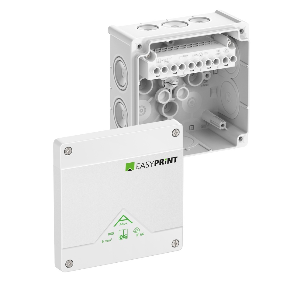 Spelsberg Abzweigkasten 806120EP Typ Abox 060-6²/w EasyPrint