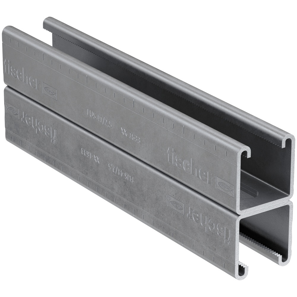Fischer Montageschiene 537662 Typ FUS 41D/2,5-6m fvz