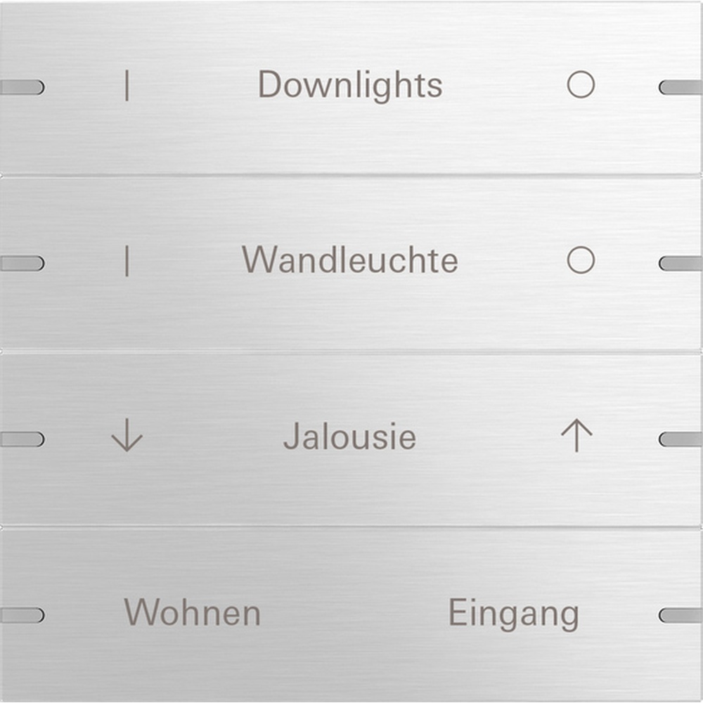 Gira Wippenset 4fach 503417