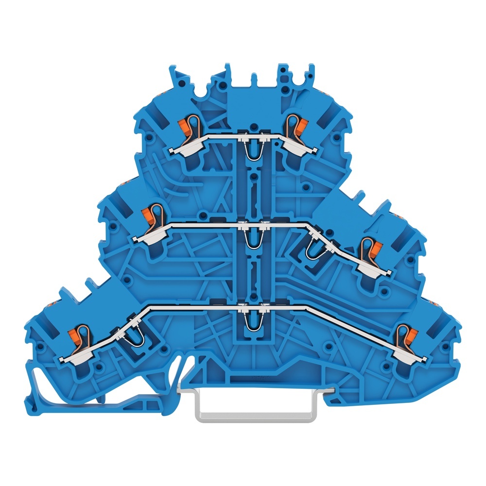 Wago Dreistockklemme 2200-3204