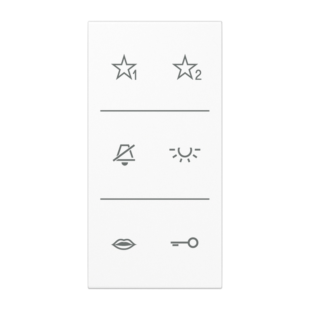 Jung Design-Cover Audio Symbole SI A6 LS DC WW