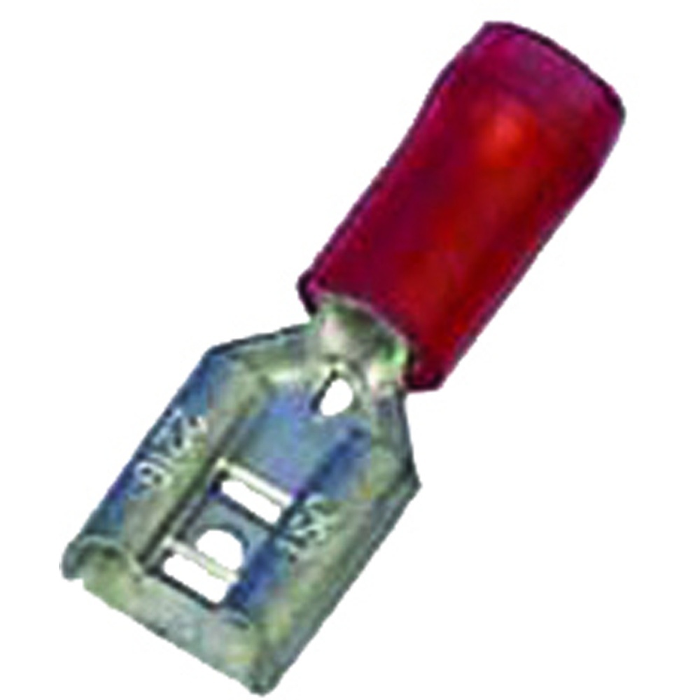 Intercable Isolierte Flachsteckhülse 180273 Typ ICIQ168FHB