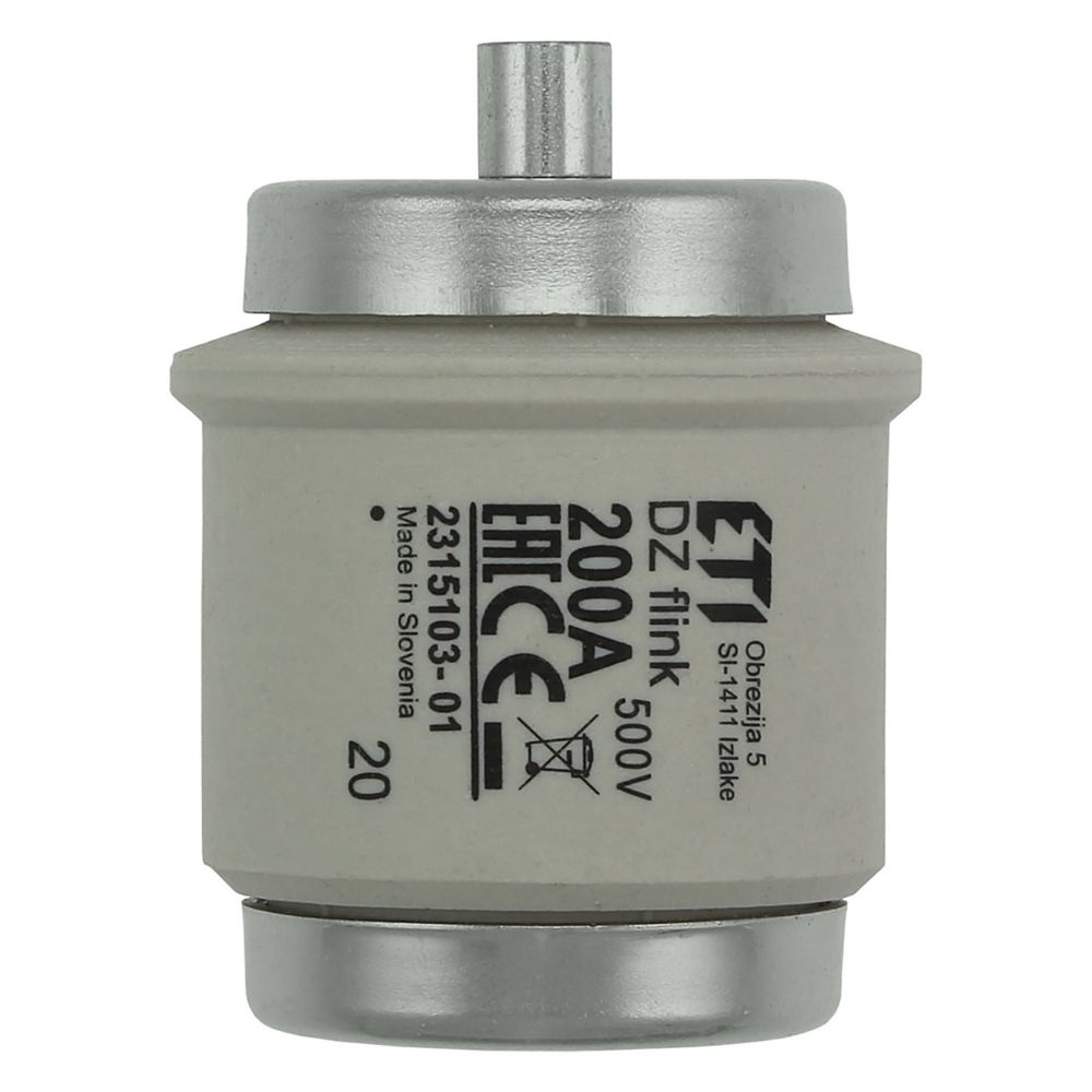 Eaton Sicherungseinsatz 200D200Q Typ FUSE 200A DV 500V TYPE DZ