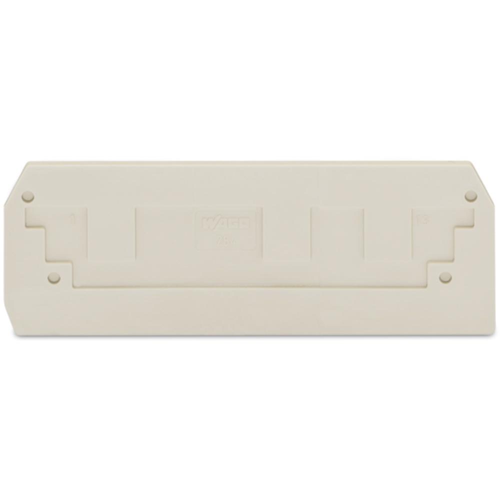 Wago Abschluss Zwischenplatte 284-341