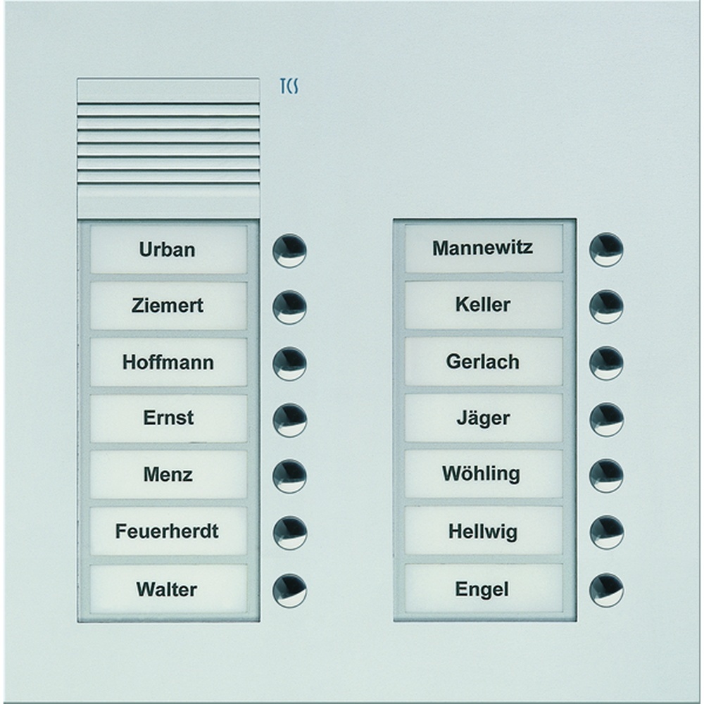 TCS Audio Außenstation PUK14/2-EN