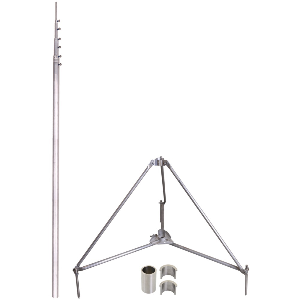 Dehn + Söhne Teleskopfangstange Set 105710 Typ FS T D40 4.2 5.2M AL DBS RA680 V2A