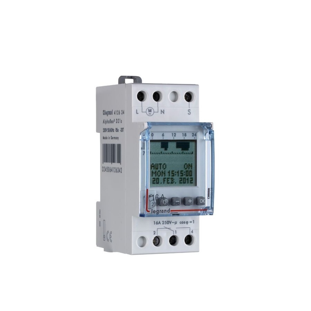 Legrand Wochenzeitschaltuhr 412634