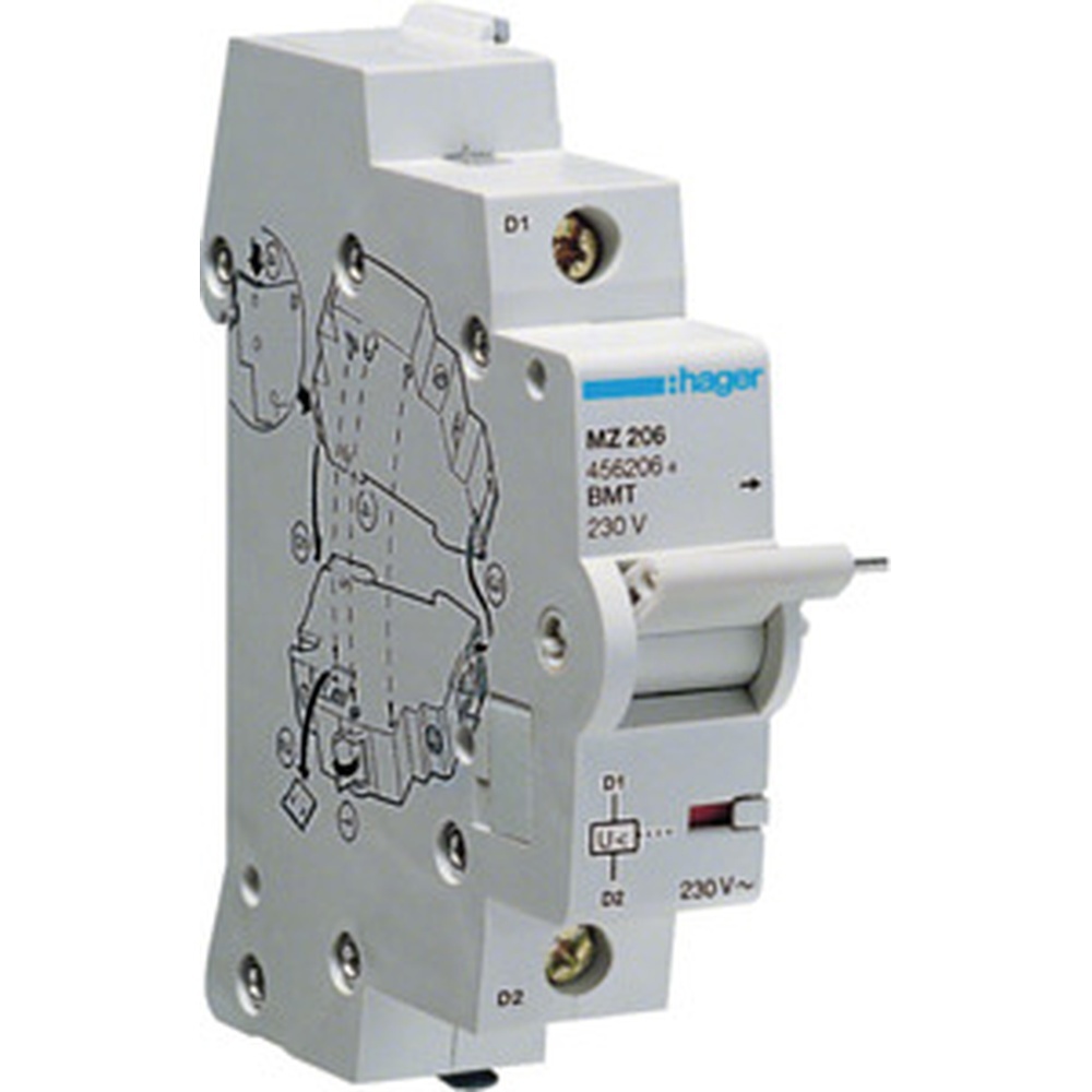 Hager Unterspannungsauslöser MZ206