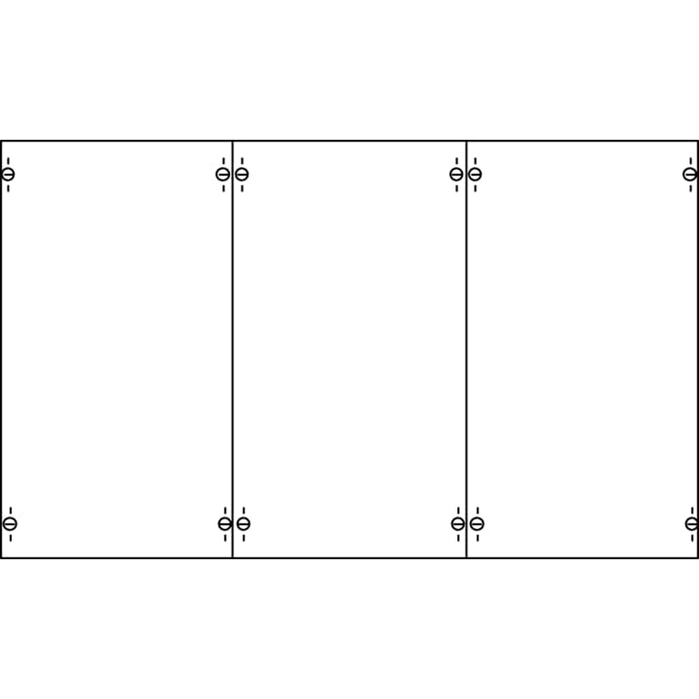 Striebel & John Verteilerfeld 2CPX039938R9999 Typ 3V00SH