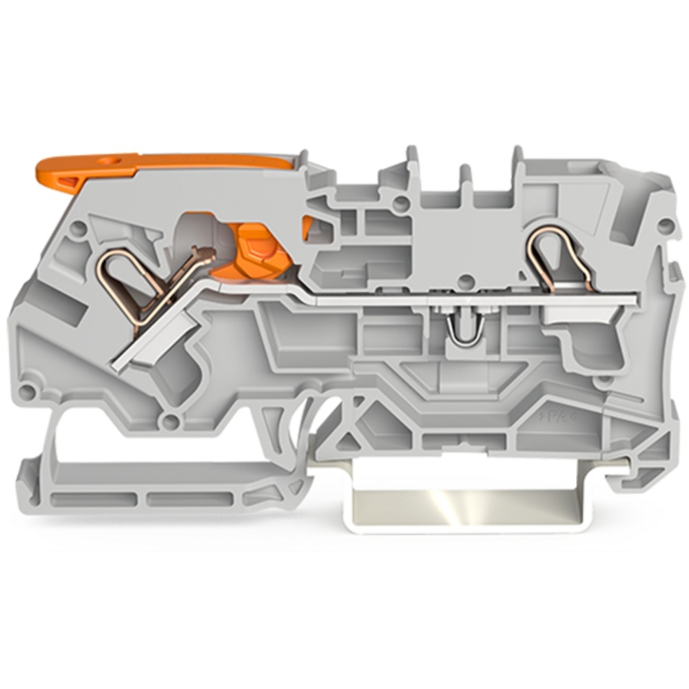 Wago 2Leiter Durchgangsklemme 2104-1201