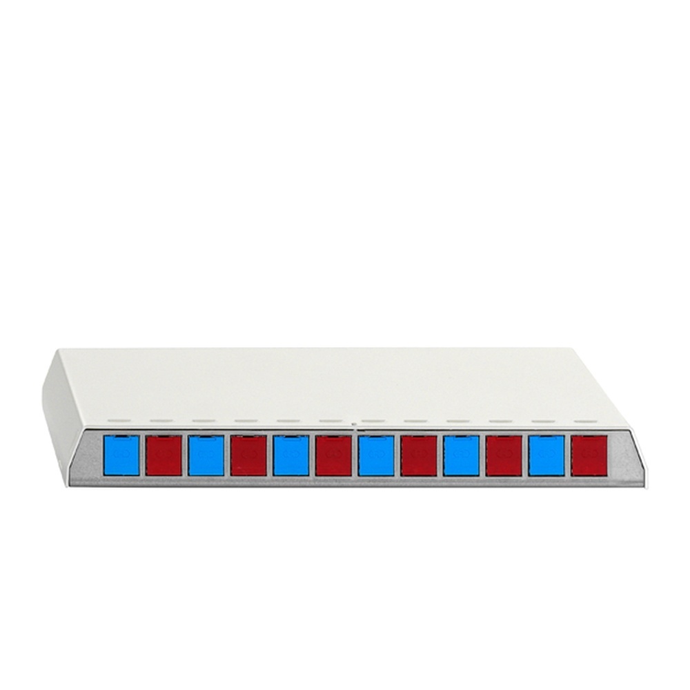 Rutenbeck PoE+ Patchpanel 23510309 Typ PP-12 Ap rw PoE+