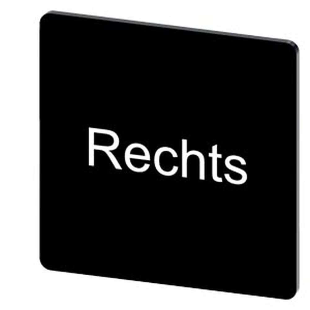 Siemens Bezeichnungsschild 3SU1900-0AE16-0AH0