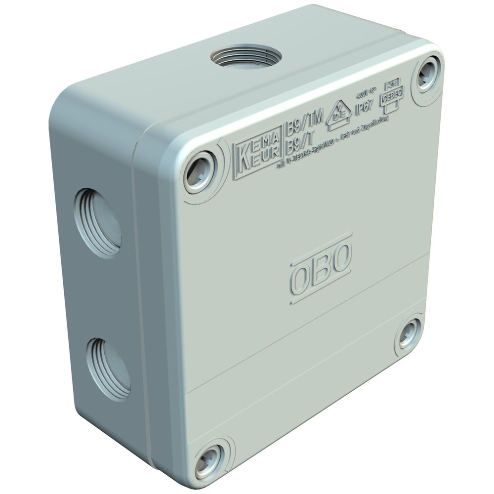 OBO Bettermann Kabelabzweigkasten 2001861 Typ B 9 T M NL