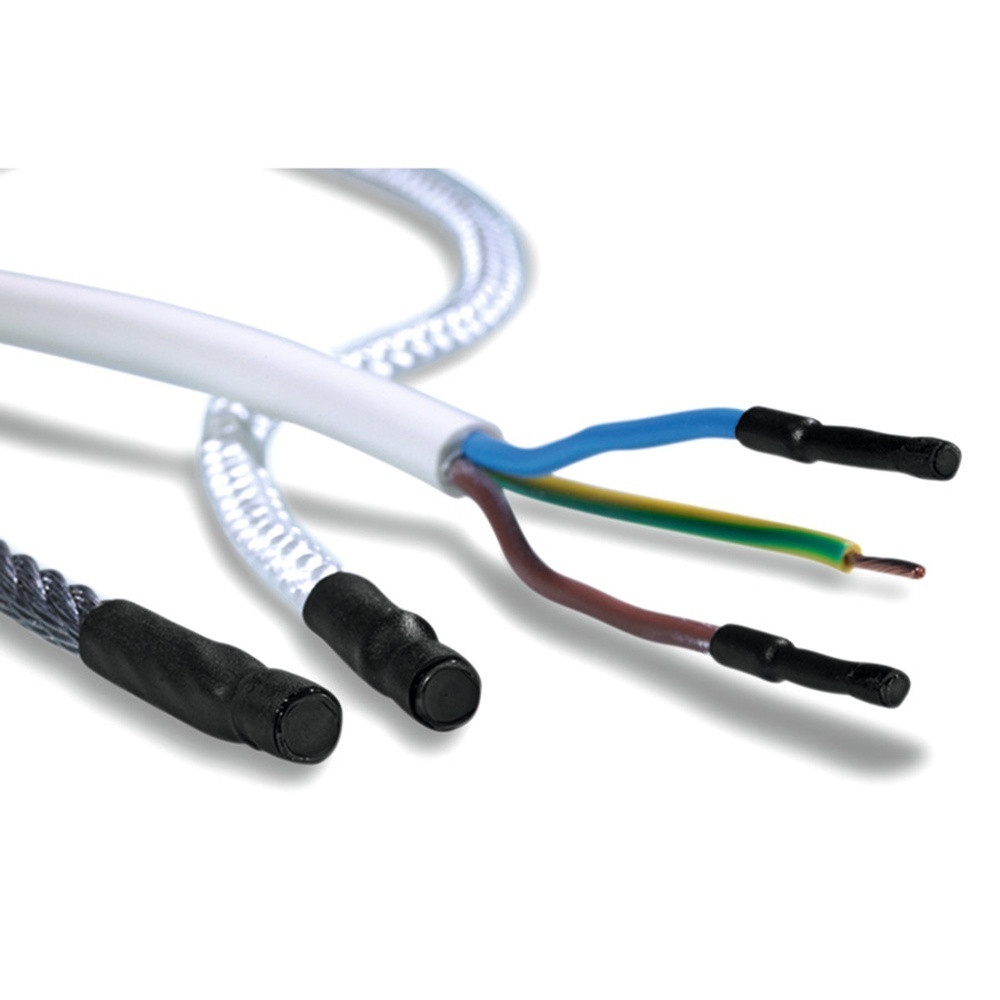 Hellermann Tyton Warmschrumpfkappe 416-00003 Typ PEC-4.8/1.5-PO-X-BK (50)