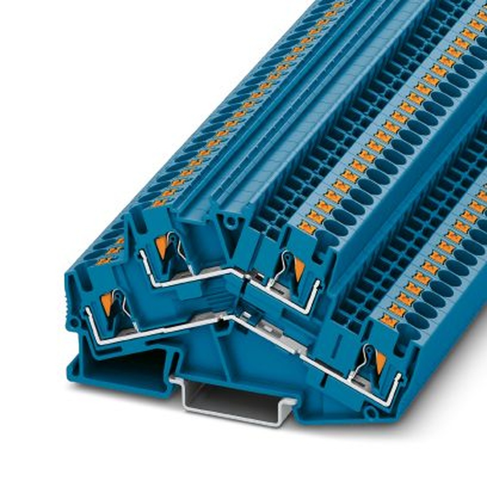 Phoenix Contact Doppelstockklemme 3211838 Typ PTTBS 4 BU