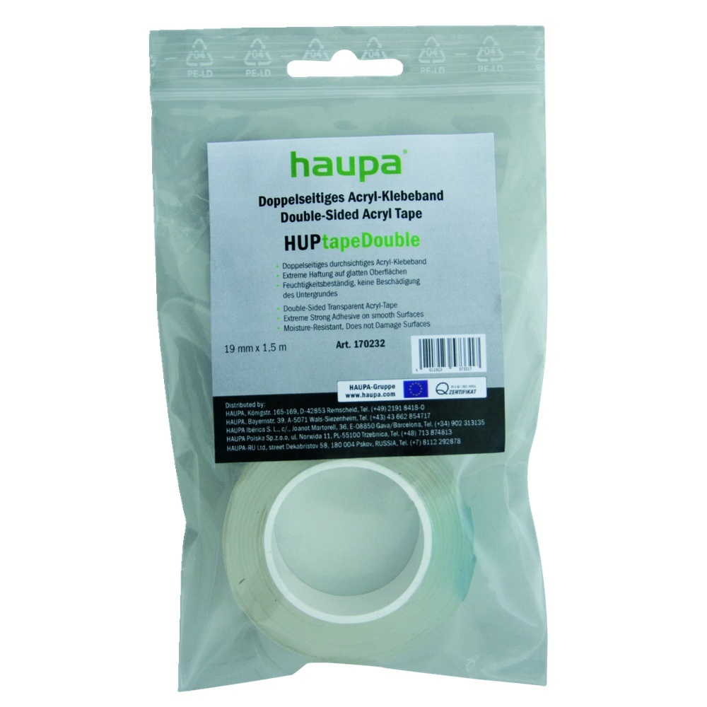 Haupa Acryl Tape transparent 170232