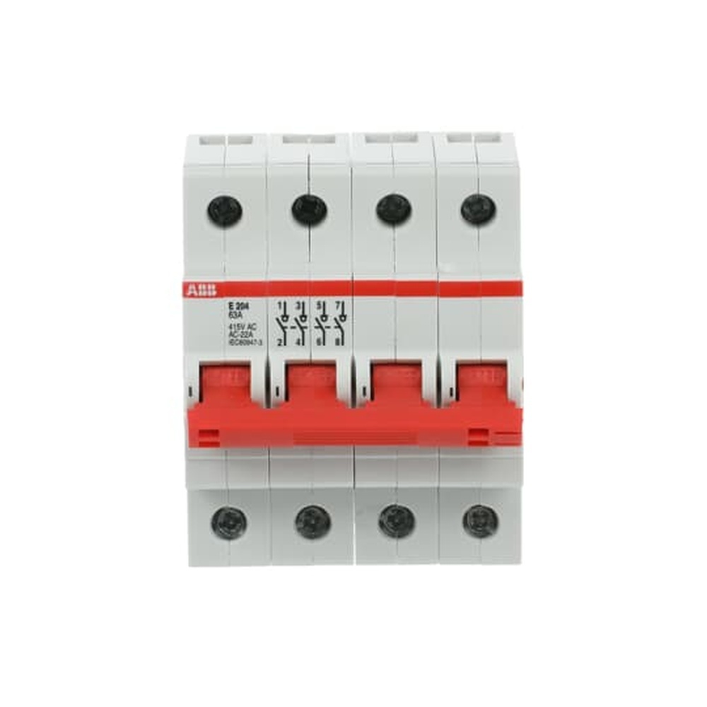 ABB Schalter für Reiheneinbau 2CDE284001R0063 Typ E204/63R