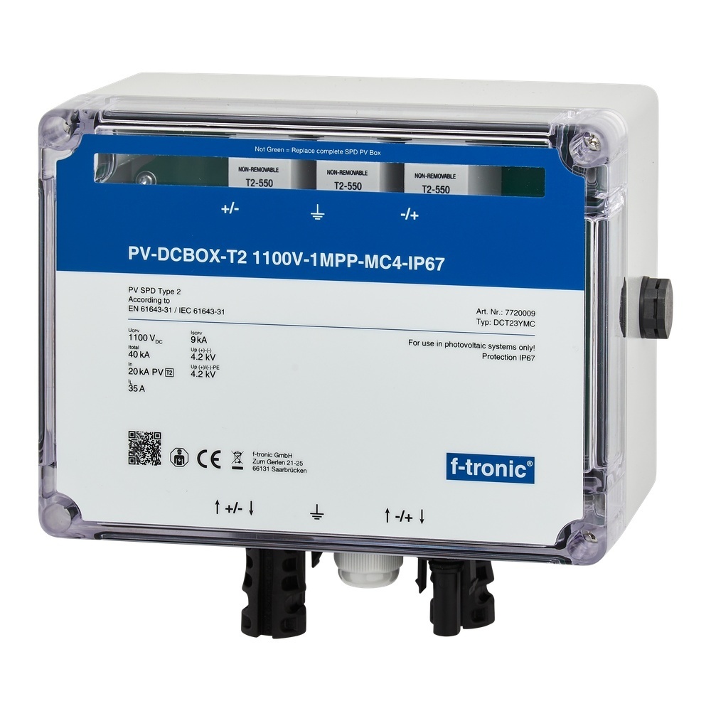 f-tronic Überspannungsschutz Anschlussbox 7720009 Typ DCT23YMC