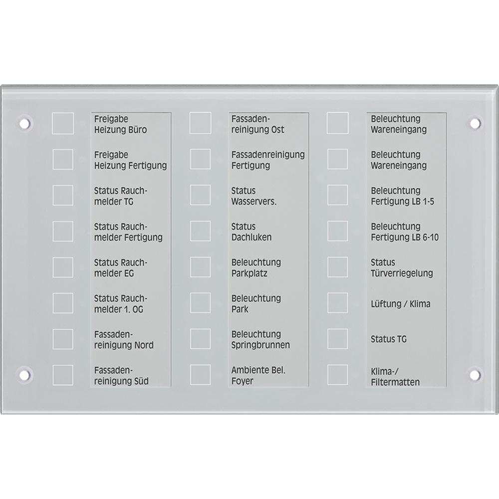 Jung KNX Melde/Bedientableau MBT 2424