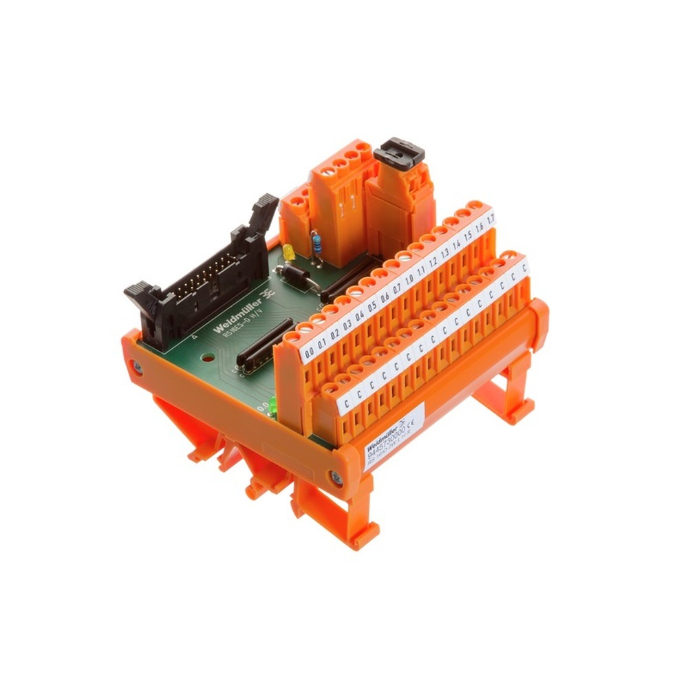 Weidmüller Übergabemodul 9445730000 Typ RS 16IO 2W L H S
