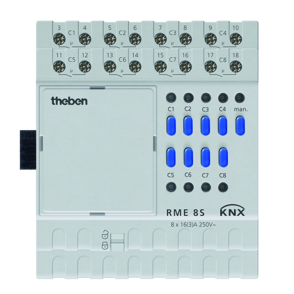 Theben KNX Schaktaktor 4930225 Typ RME 8 S KNX