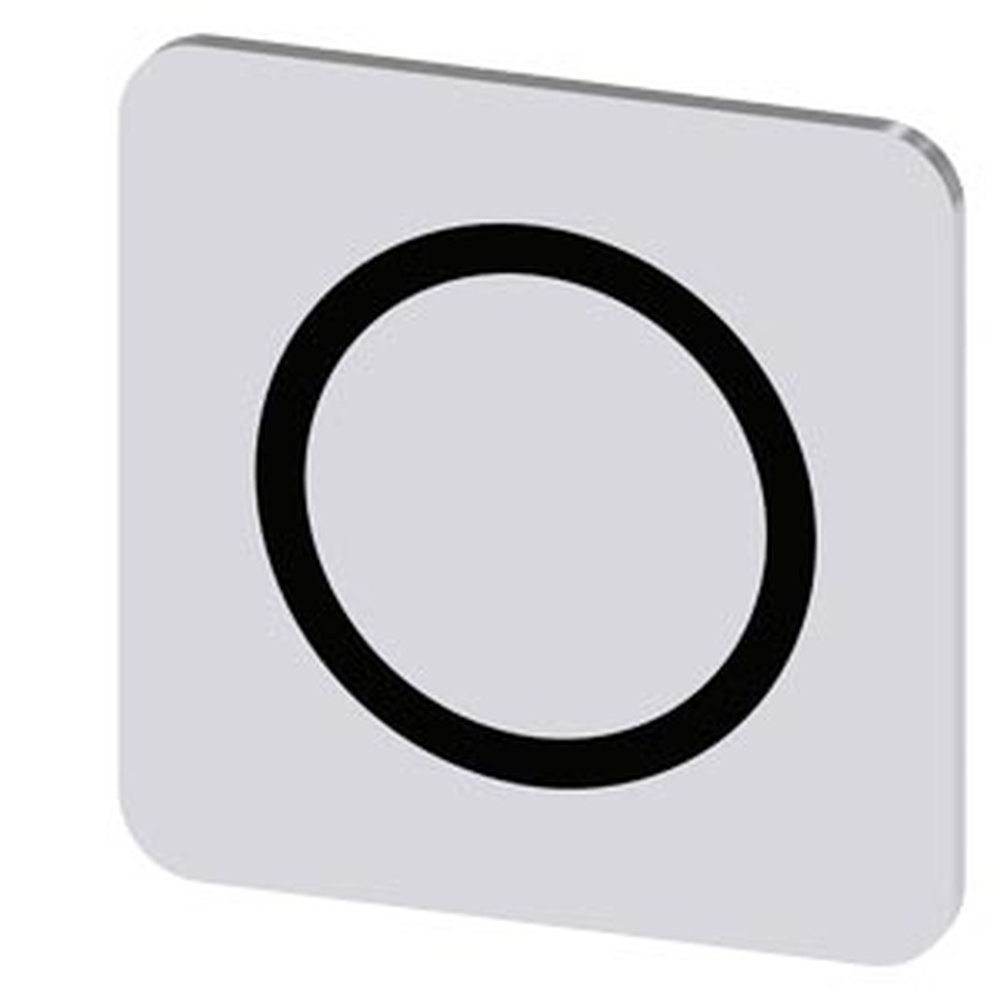 Siemens Bezeichnungsschild 3SU1900-0AF81-0QA0