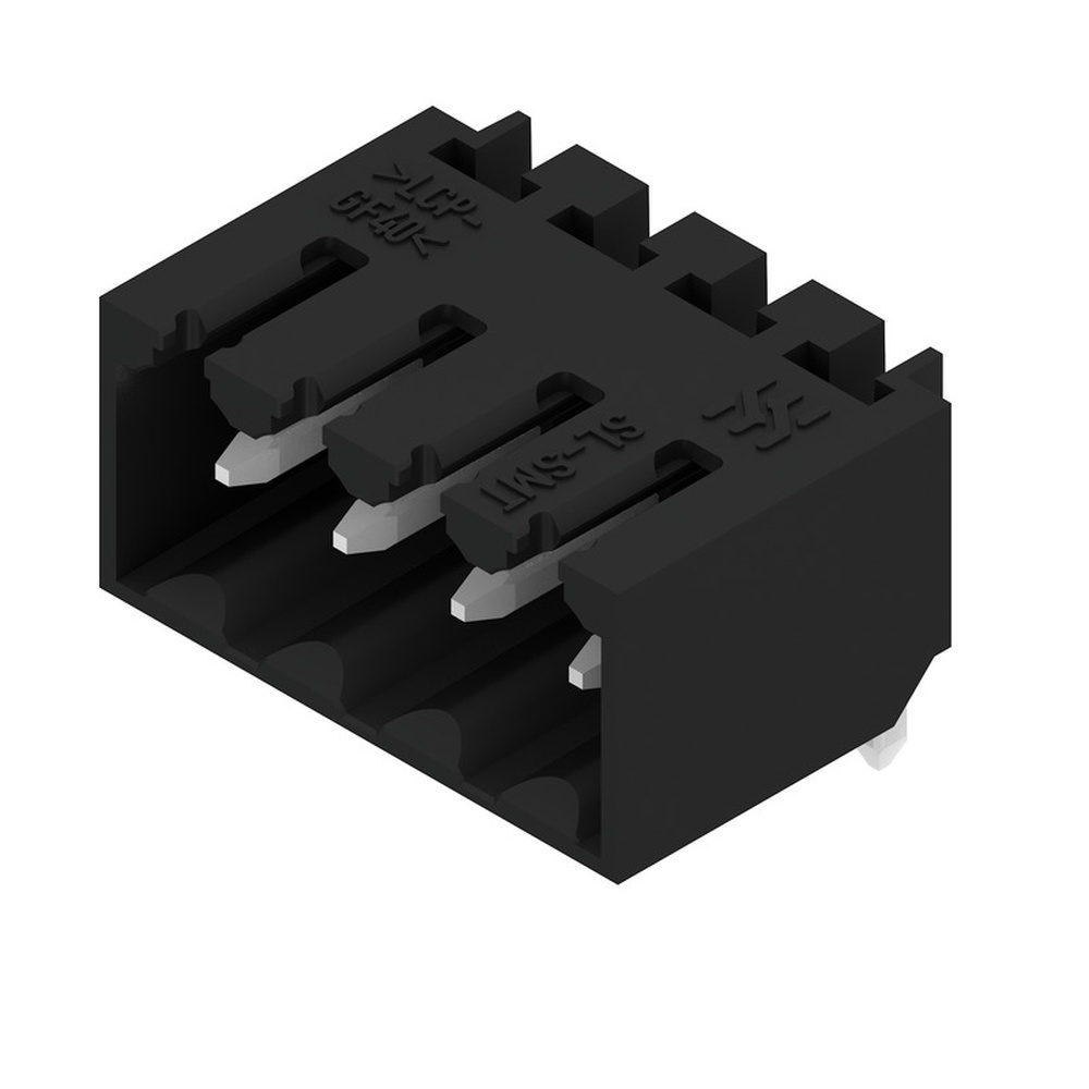 Weidmüller Leiterplattensteckverbinder 1272710000 Typ SL-SMT 3.50/04/90G 3.2SN BK RL