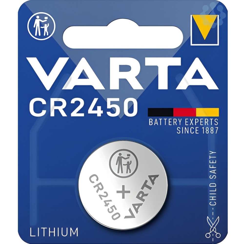 Varta Electronics CR2450 Knopfzellen