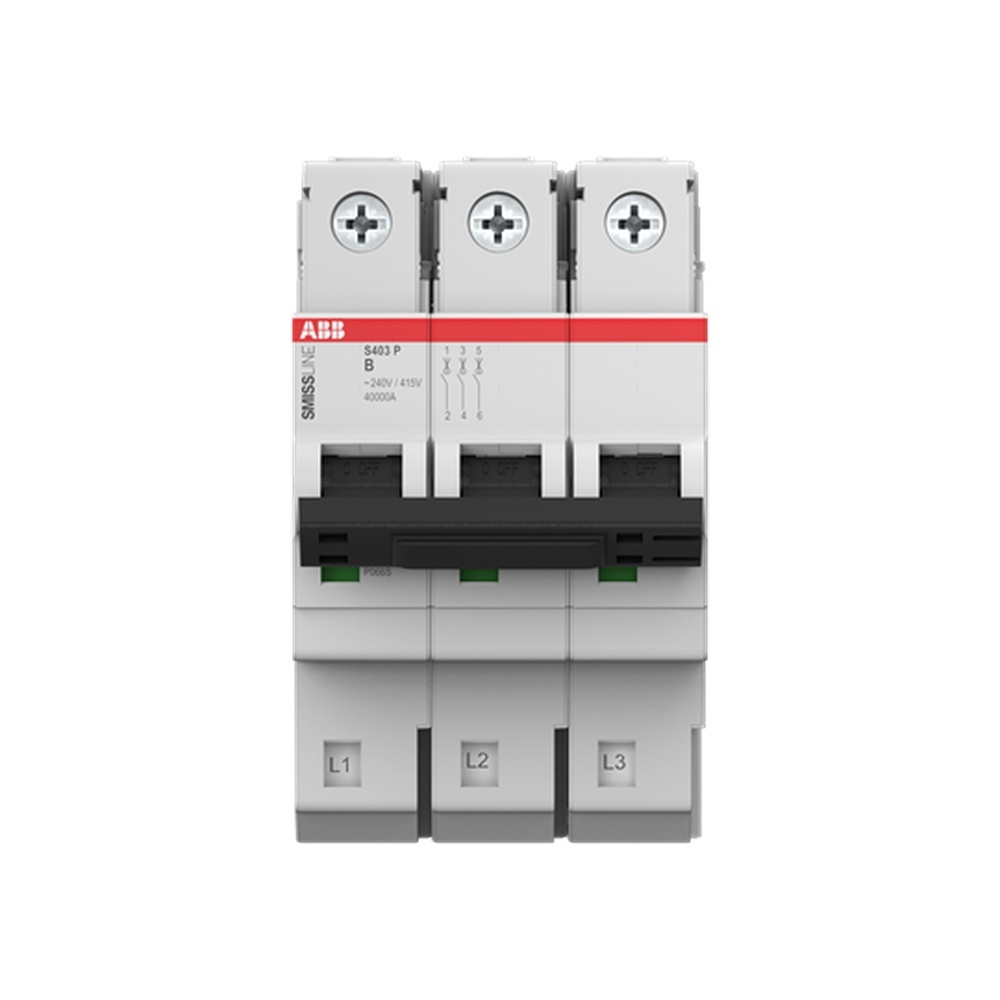 ABB Leitungsschutzschalter 2CCG000515R0001 Typ S403P-B6