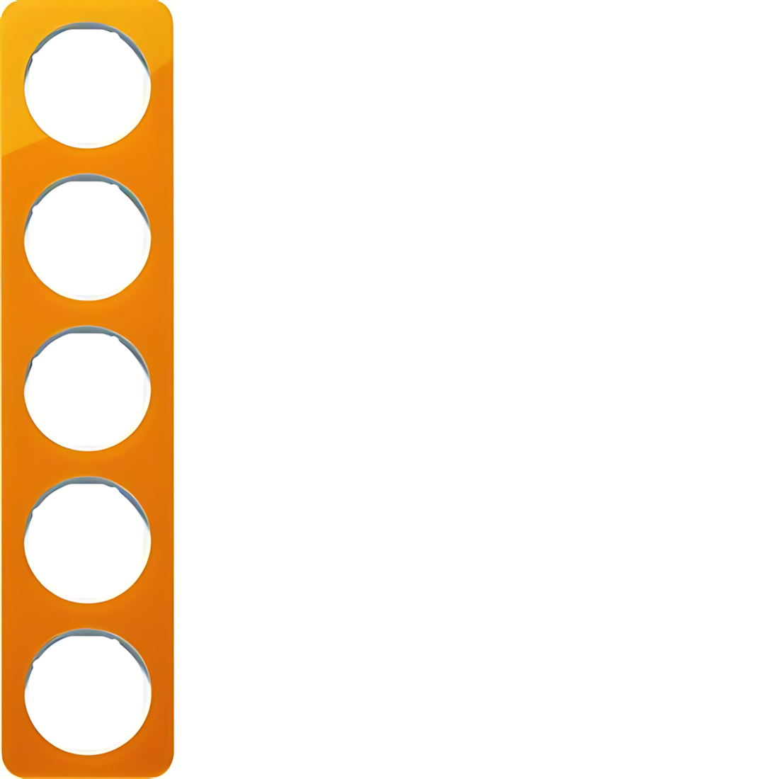 Berker 5fach Rahmen 10152339