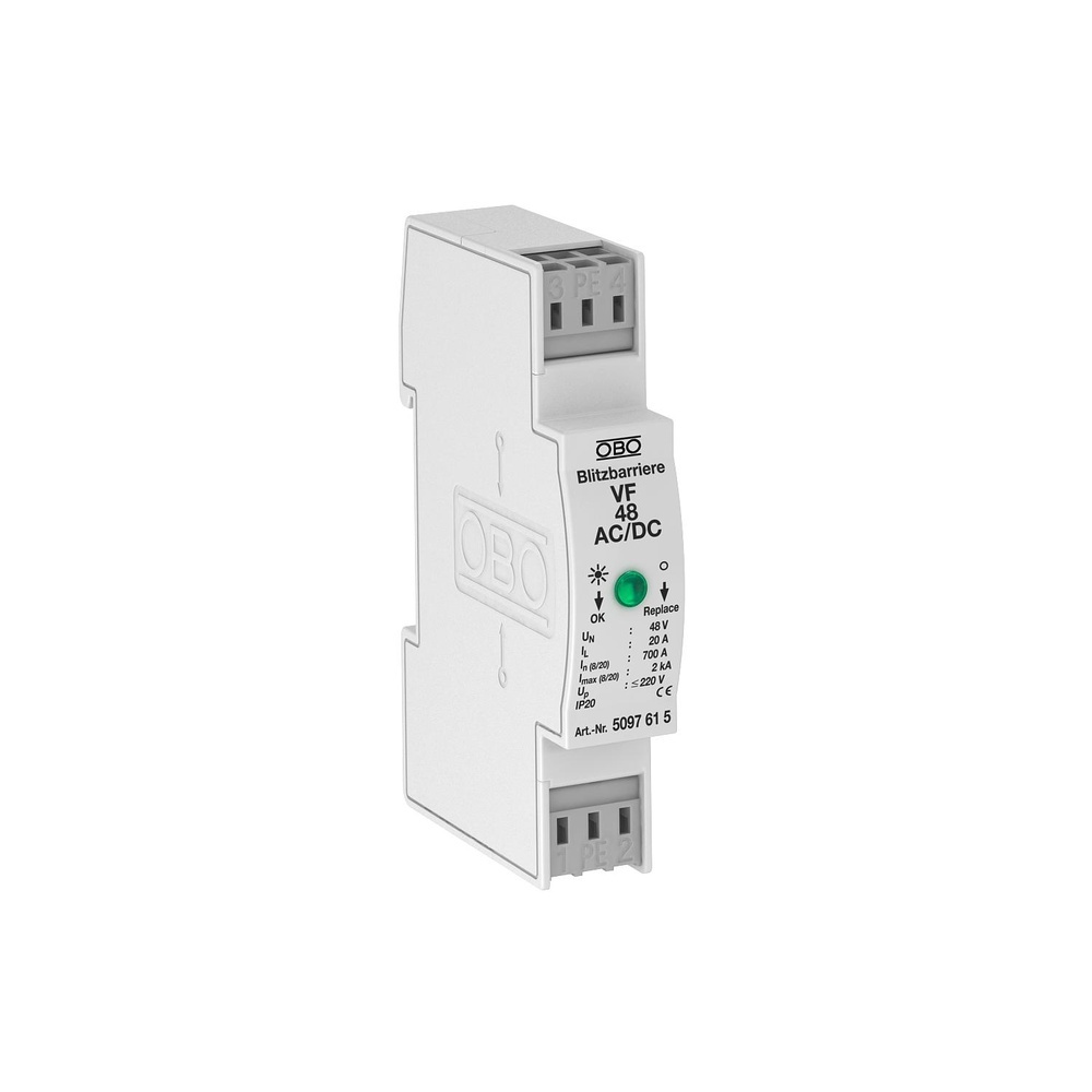 OBO Bettermann Blitzbarriere 5097615 Typ VF48-AC/DC