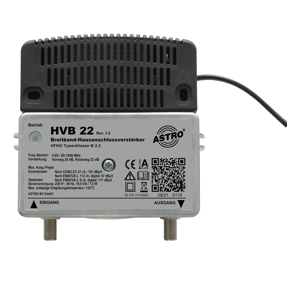 Astro Bit Breitbandverstärker 00217369 Typ HVB 22