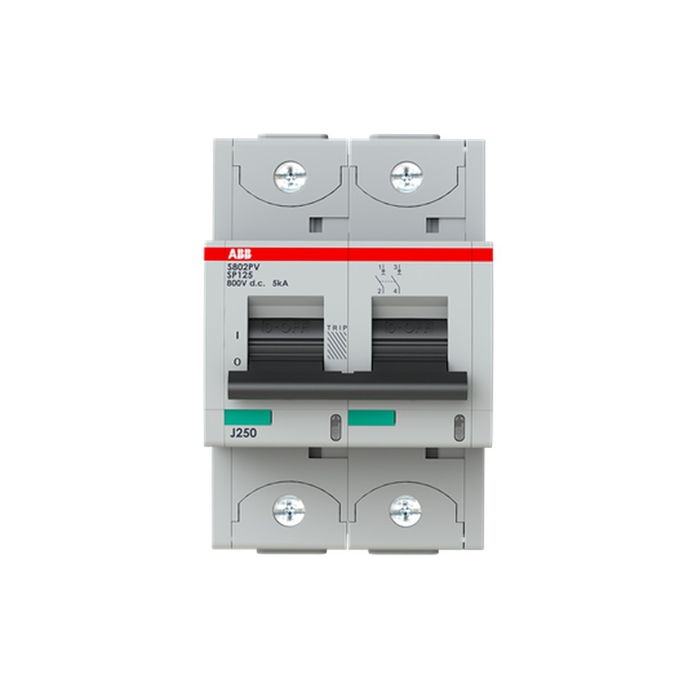 ABB Hochleistungs Sicherungsautomat 2CCG001601R0001 Typ S802PV-SP125
