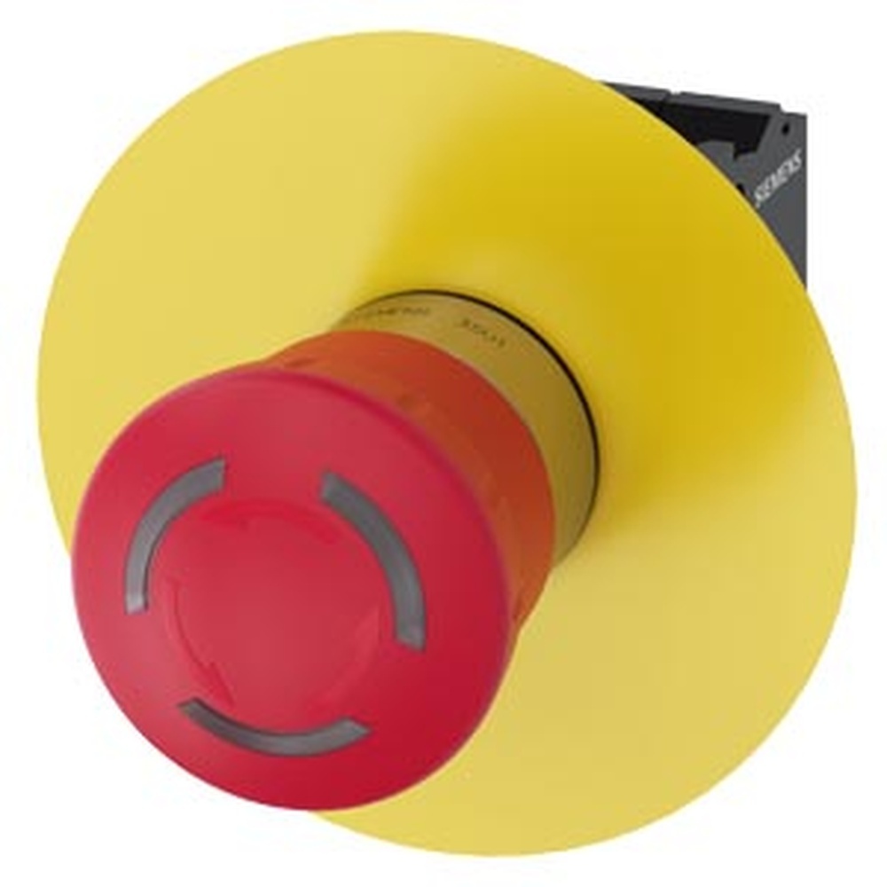 Siemens Not Halt Pilzdrucktaster 3SU1152-1HB20-3PF0