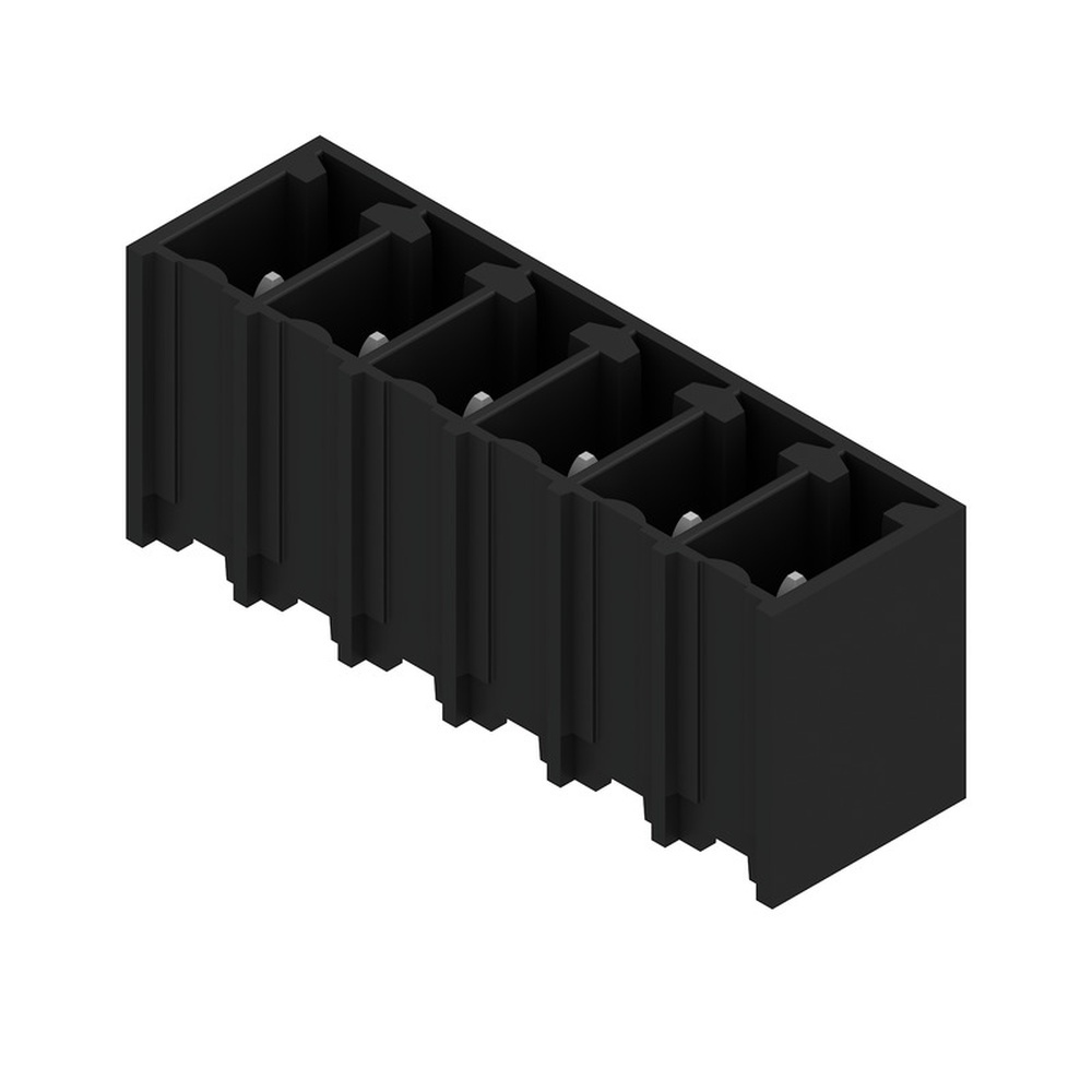Weidmüller Leiterplattensteckverbinder 1864310000 Typ SC-SMT 3.81/06/180G 1.5SN BK RL
