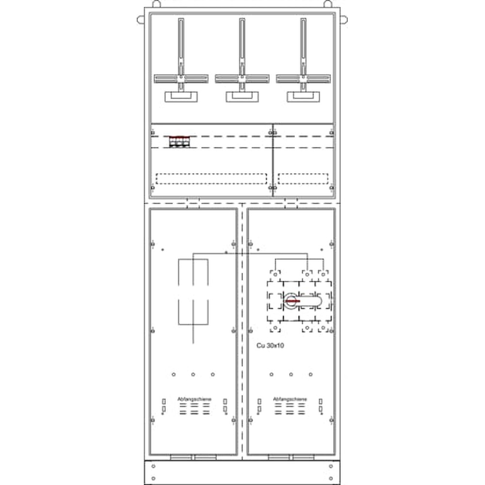 Striebel & John M+W Standschrank 2CPX032961R9999 Typ KS4278