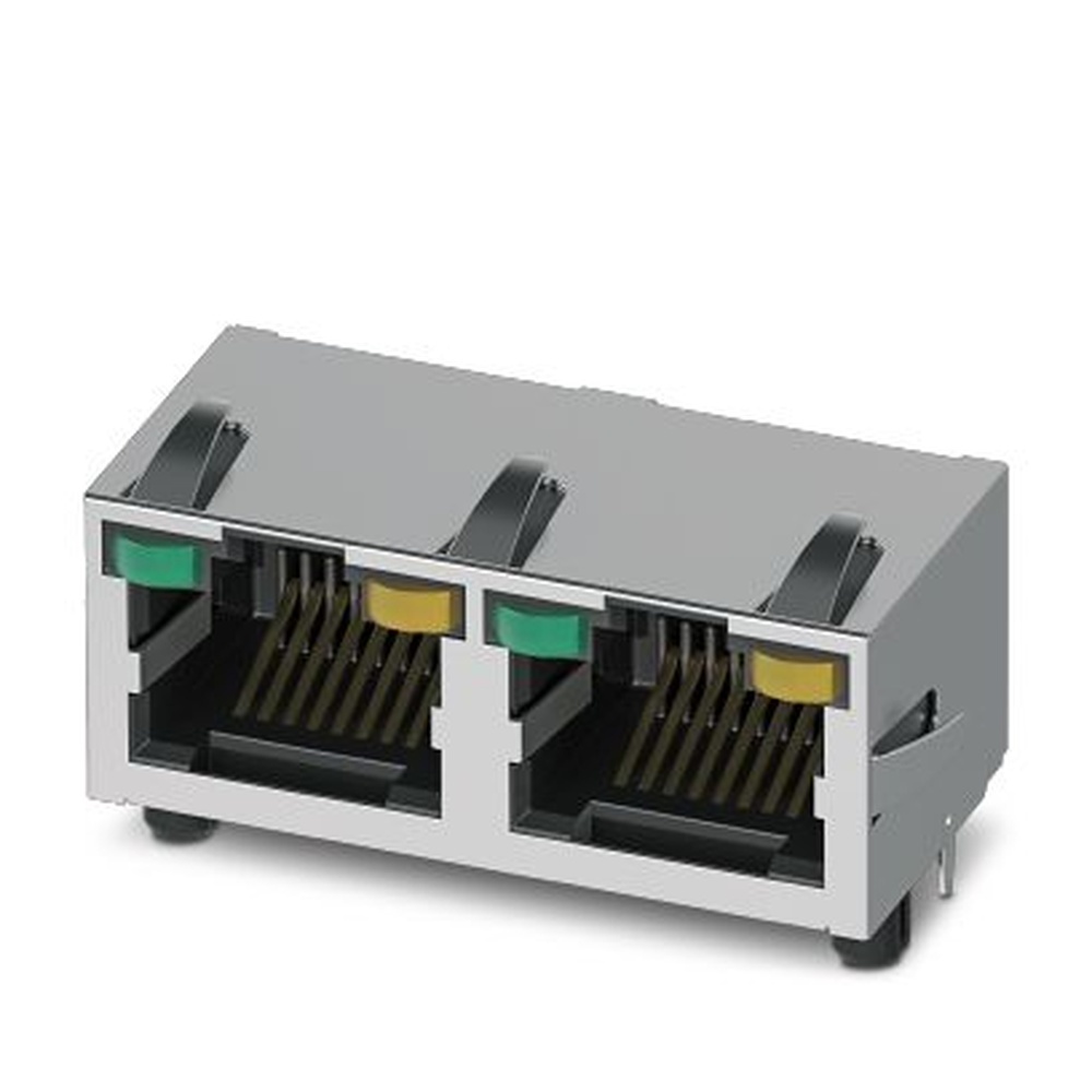 Phoenix Contact RJ45 Leiterplatten Steckverbinder 1337254 Typ CUC-MP-J1ST-A/2R4LT-THR-LED