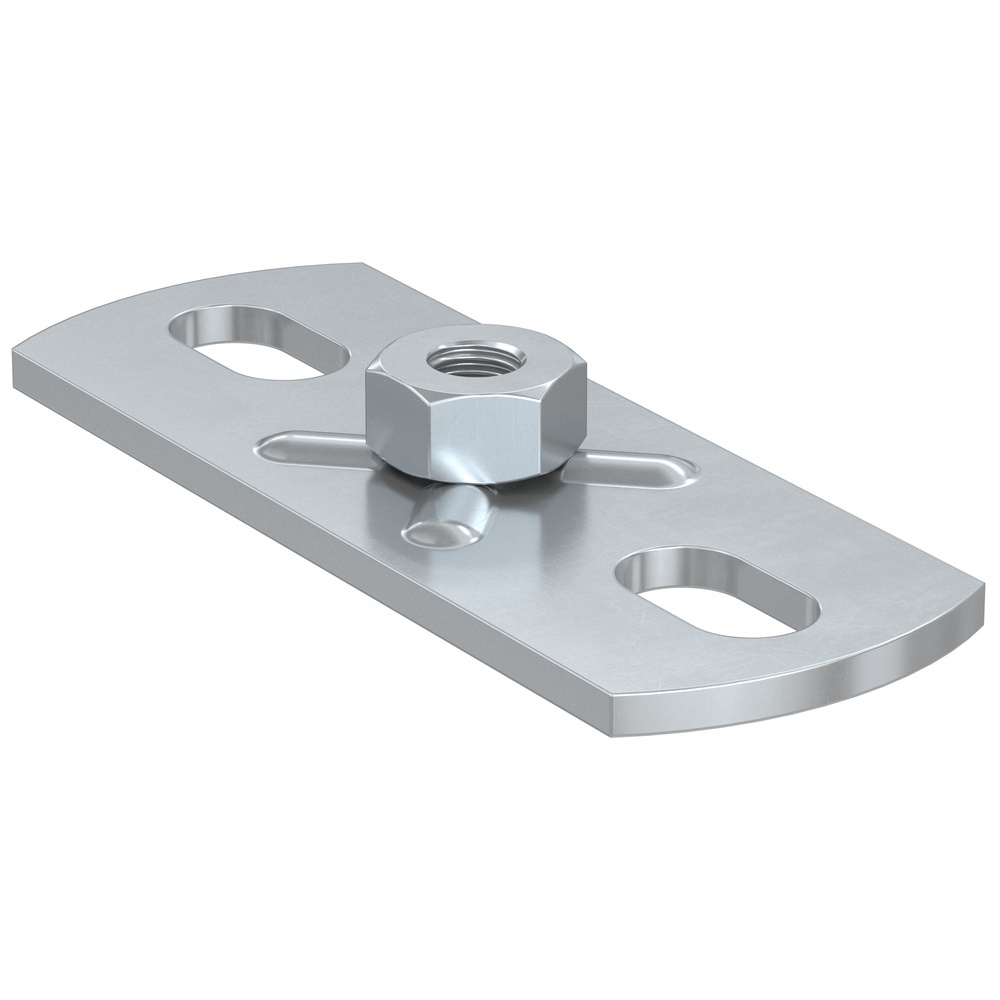 Fischer Grundplatte 553637 Typ GPL M8/M10 GRUNDPLATTE