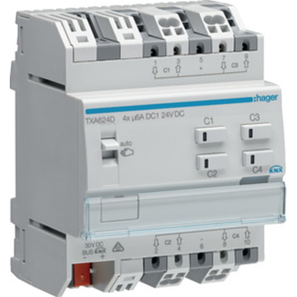 Hager Rollladen u. Jalousieaktor TXA624D