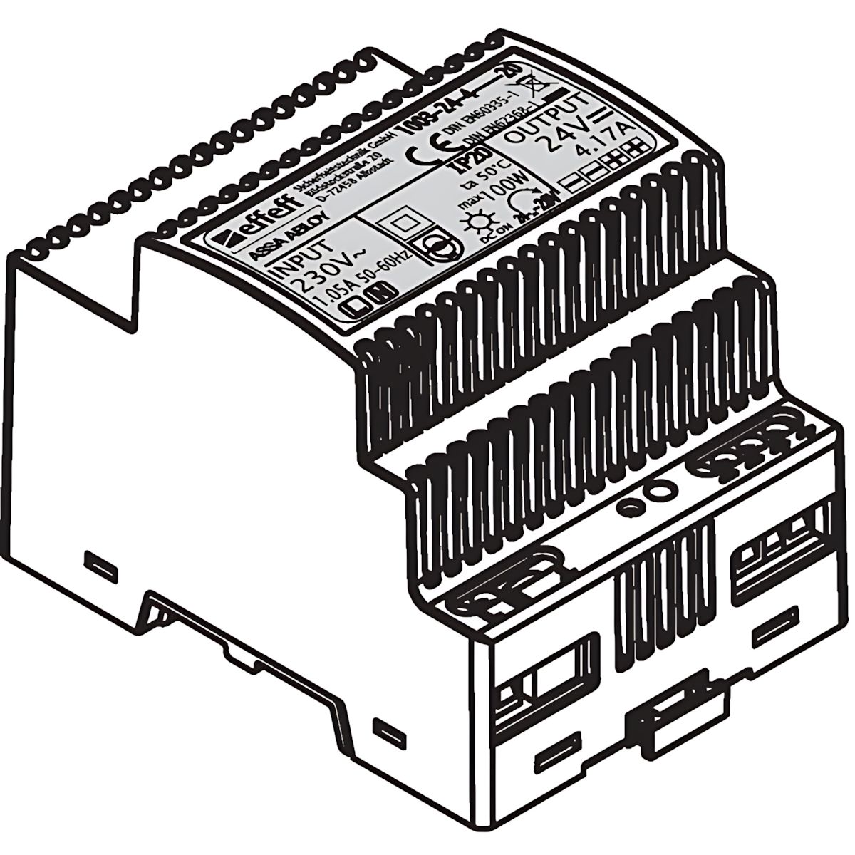 Assa Abloy Stromversorgung 1003-24-4----20 Typ 1003-24