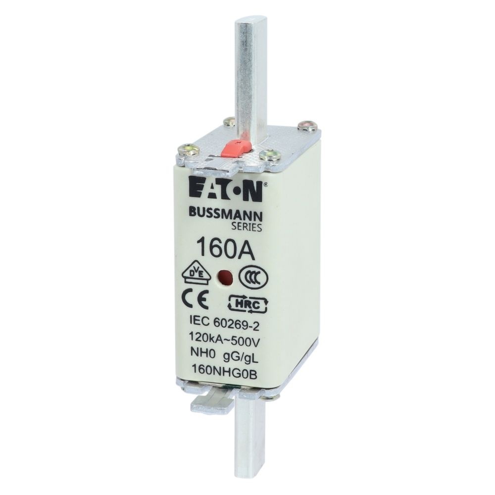 Eaton Sicherungseinsatz 160NHG0B Typ NH FUSE 160A 500V GL/GG SIZE 0 DUAL IN