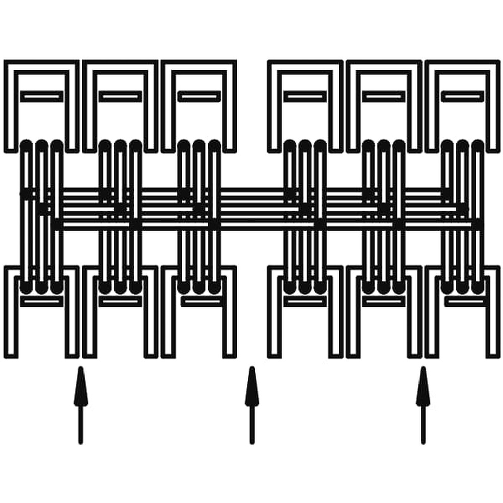Striebel & John Sammelschienen System 2CPX060451R9999 Typ ZH312