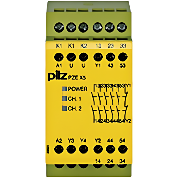 Pilz Kontakterweiterung 774595 Typ PZE X5 24VDC 5n/o