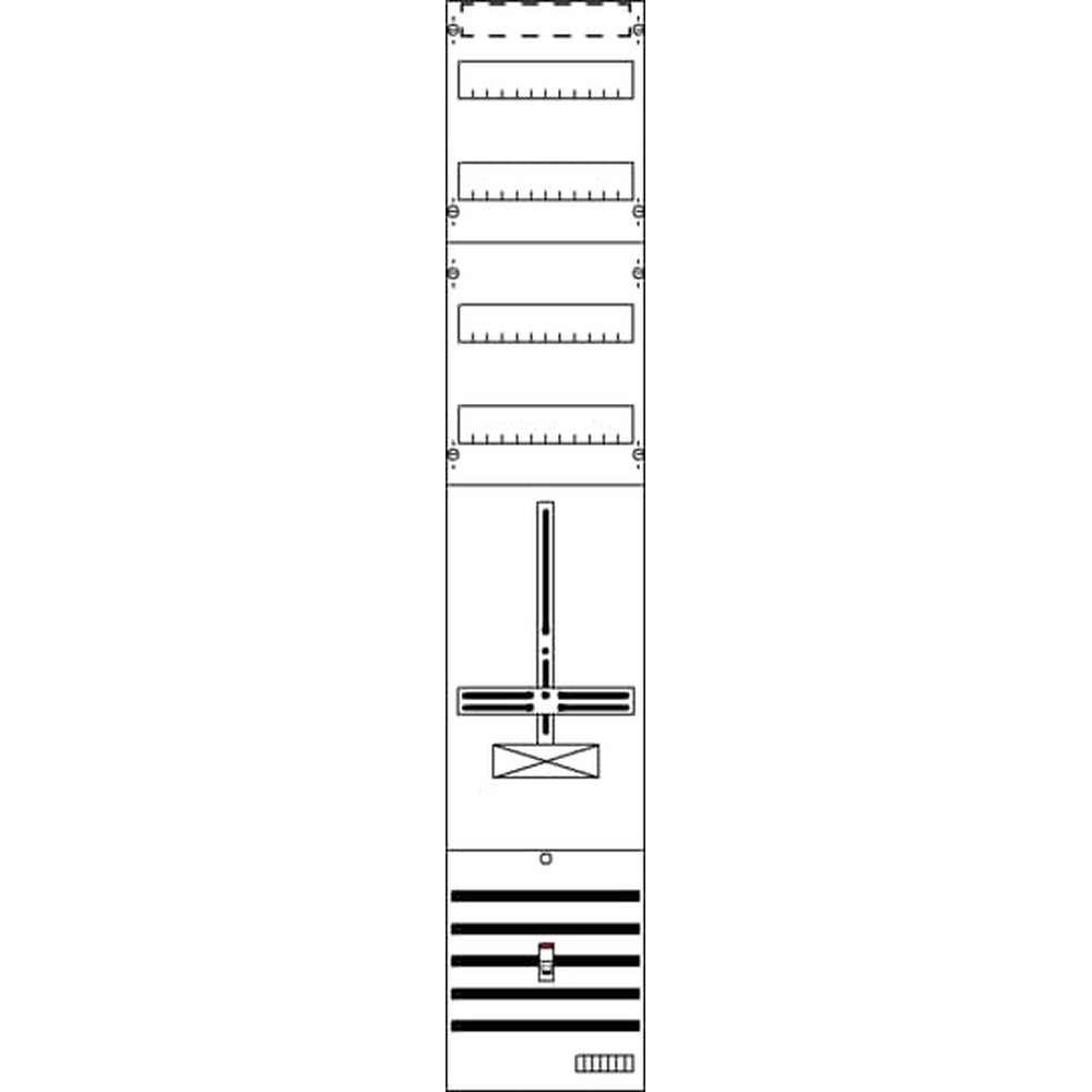 Striebel & John Zählerfeld 2CPX054183R9999 Typ DF19AAV