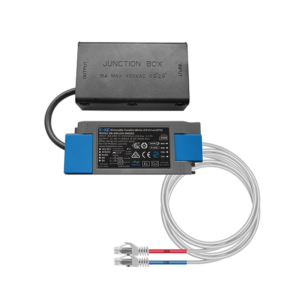 ESYLUX Betriebsgerät EQ10127847 Typ DRIVER-SET TW 32W 700mA RJ45 DALI-2 DT8